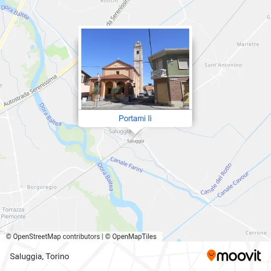 Mappa Saluggia