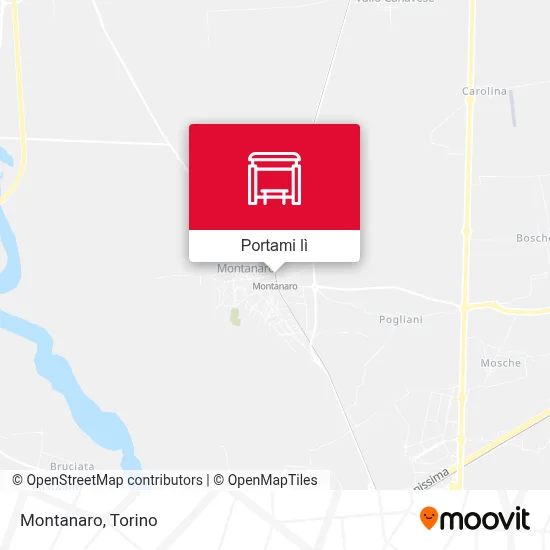 Mappa Montanaro