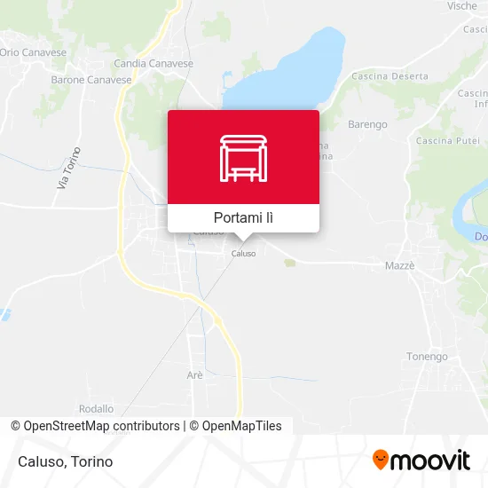Mappa Caluso