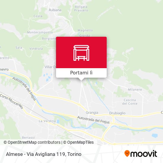 Mappa Almese - Via Avigliana  119