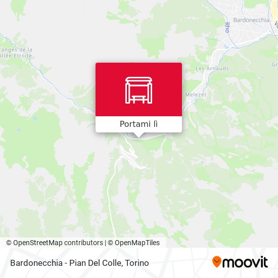 Mappa Bardonecchia - Pian Del Colle