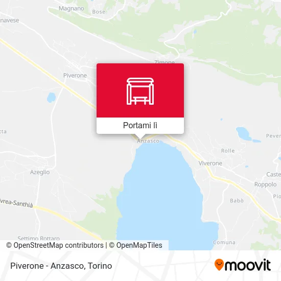 Mappa Piverone - Anzasco