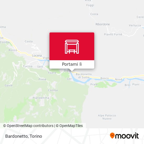 Mappa Bardonetto