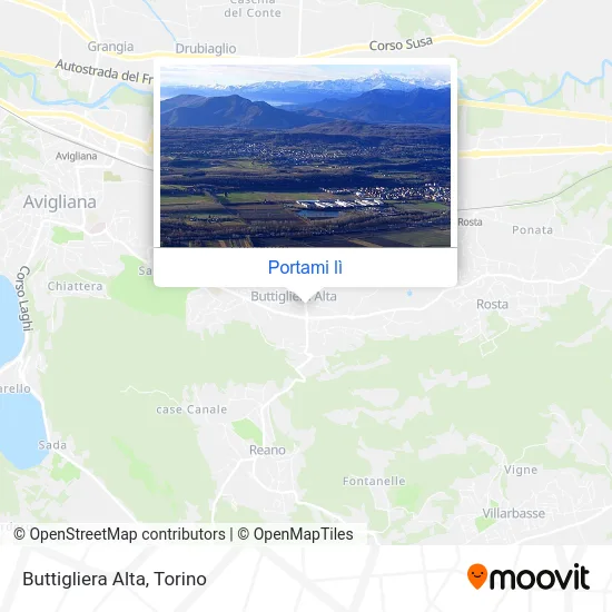 Mappa Buttigliera Alta