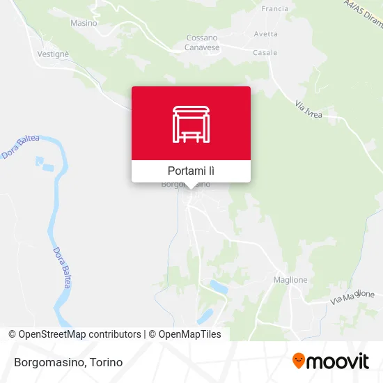 Mappa Borgomasino