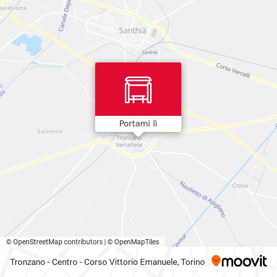Mappa Tronzano - Centro - Corso Vittorio Emanuele