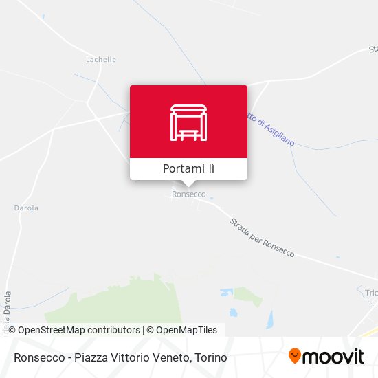Mappa Ronsecco - Piazza Vittorio Veneto