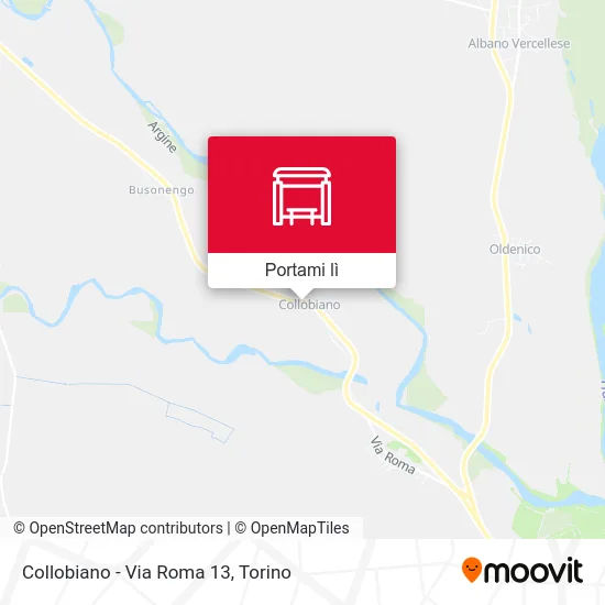Mappa Collobiano - Via Roma 13