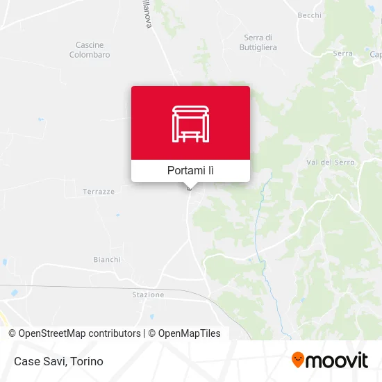 Mappa Case Savi