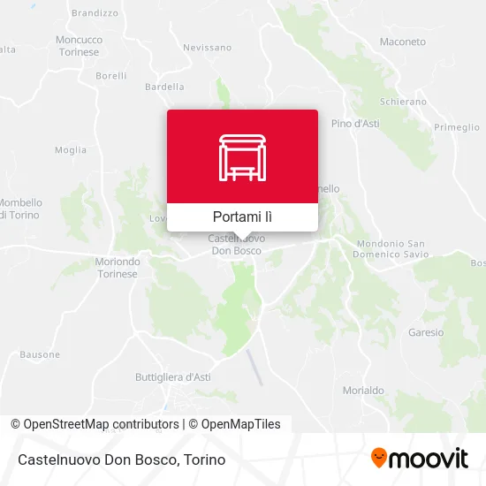 Mappa Castelnuovo Don Bosco