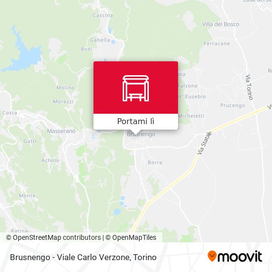 Mappa Brusnengo - Viale Carlo Verzone