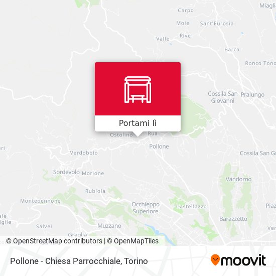 Mappa Pollone - Chiesa Parrocchiale