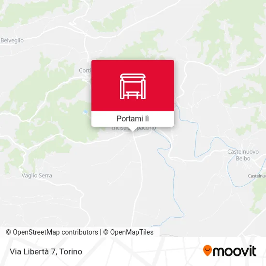Mappa Via Libertà 7