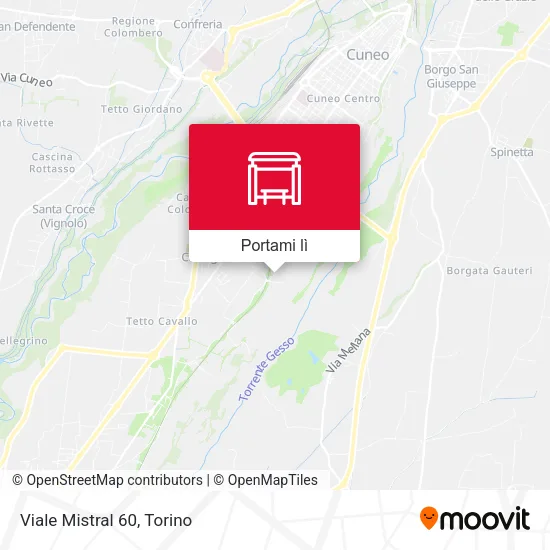 Mappa Viale Mistral 60