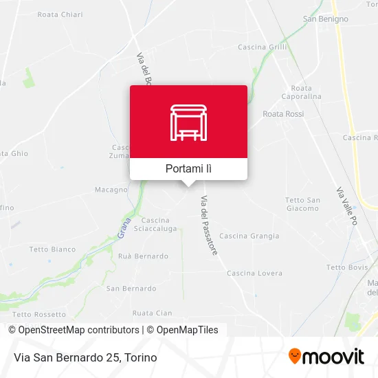 Mappa Via San Bernardo 25