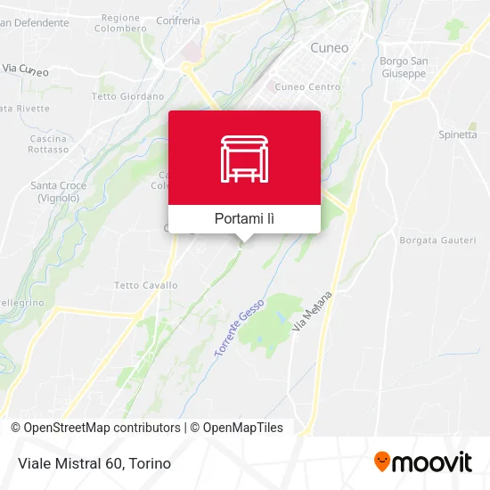 Mappa Viale Mistral 60