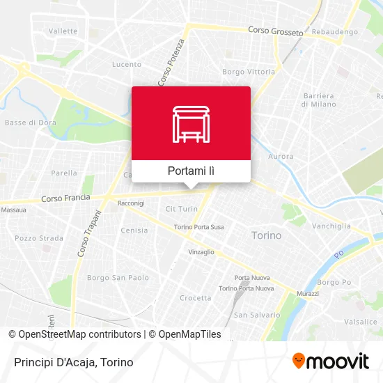 Mappa Principi D'Acaja