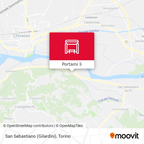 Mappa San Sebastiano (Gilardini)