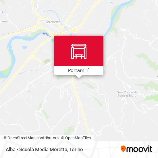 Mappa Alba - Scuola Media Moretta