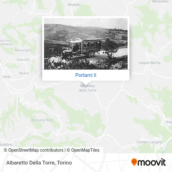 Mappa Albaretto Della Torre