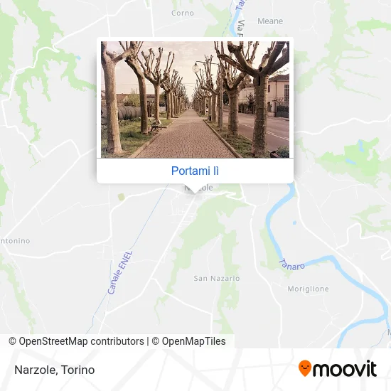 Mappa Narzole