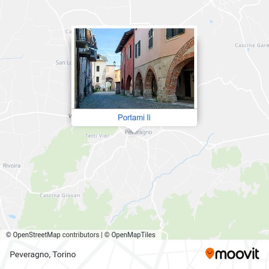 Mappa Peveragno