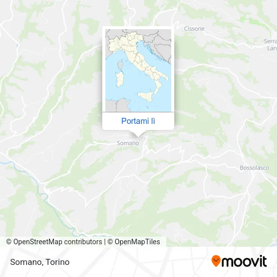 Mappa Somano