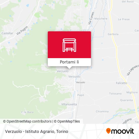 Mappa Verzuolo - Istituto Agrario