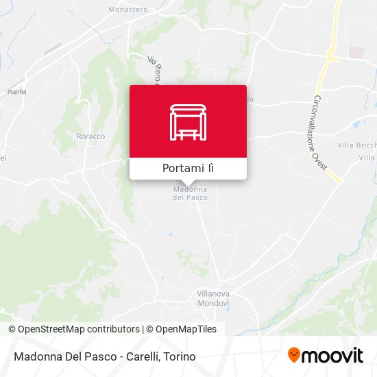 Mappa Madonna Del Pasco - Carelli