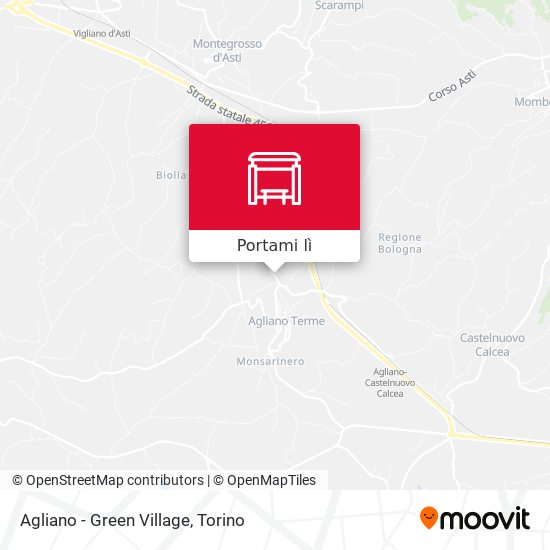 Mappa Agliano - Green Village