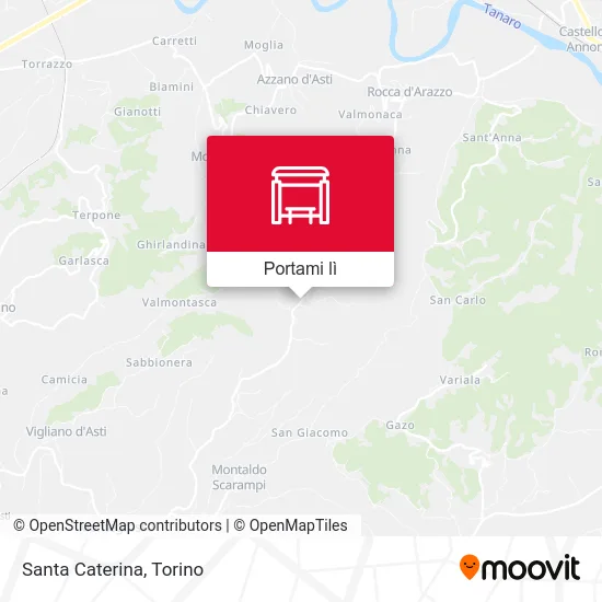 Mappa Santa Caterina