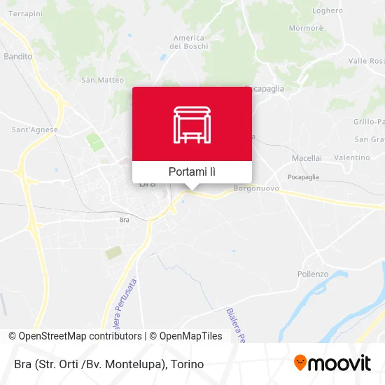 Mappa Bra (Str. Orti /Bv. Montelupa)