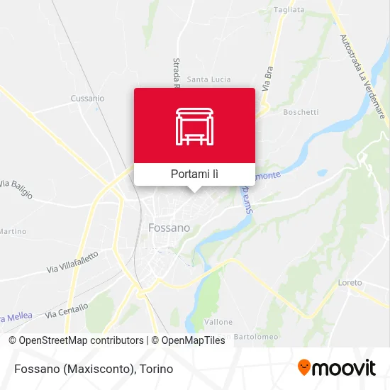 Mappa Fossano (Maxisconto)