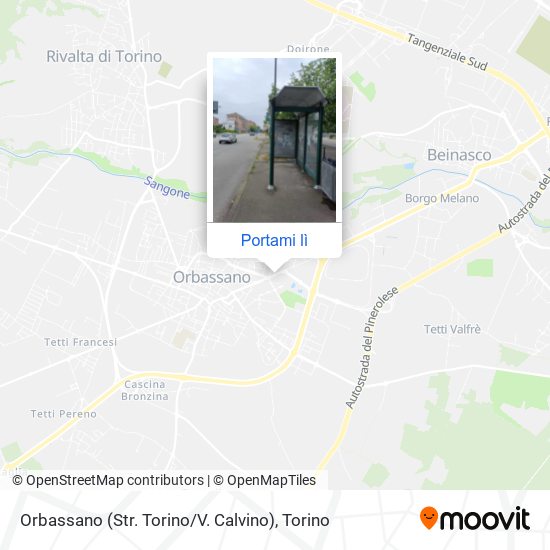 Mappa Orbassano (Str. Torino / V. Calvino)