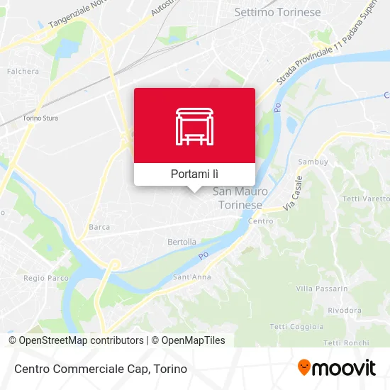 Mappa Centro Commerciale Cap