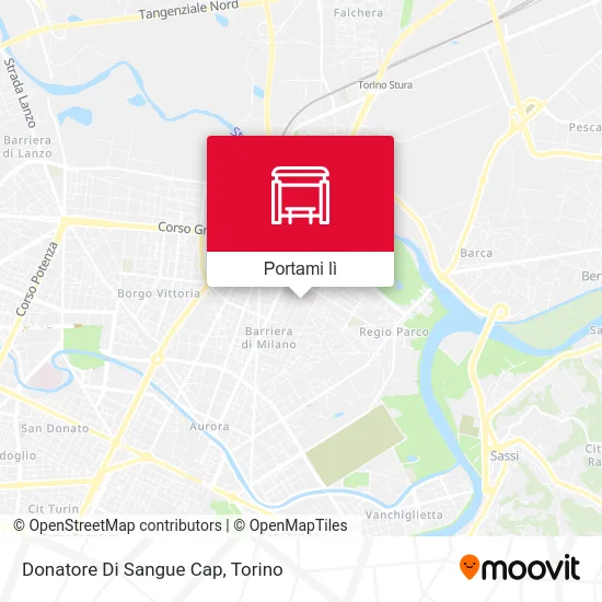 Mappa Donatore Di Sangue Cap