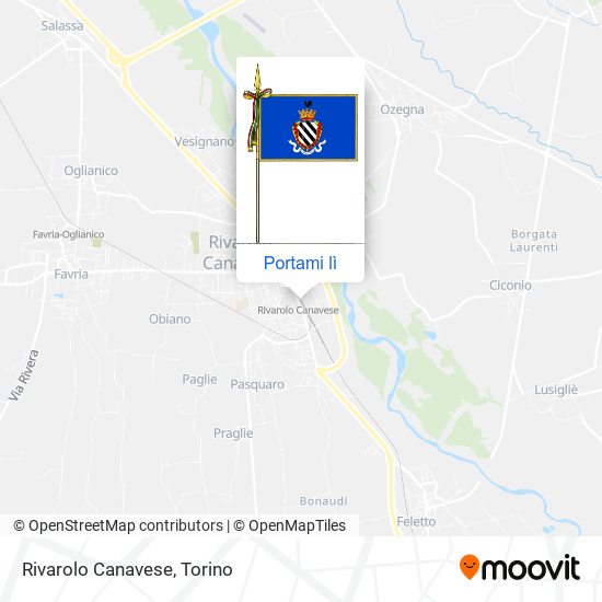 Mappa Rivarolo Canavese