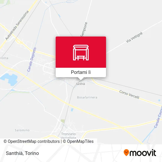 Mappa Santhià