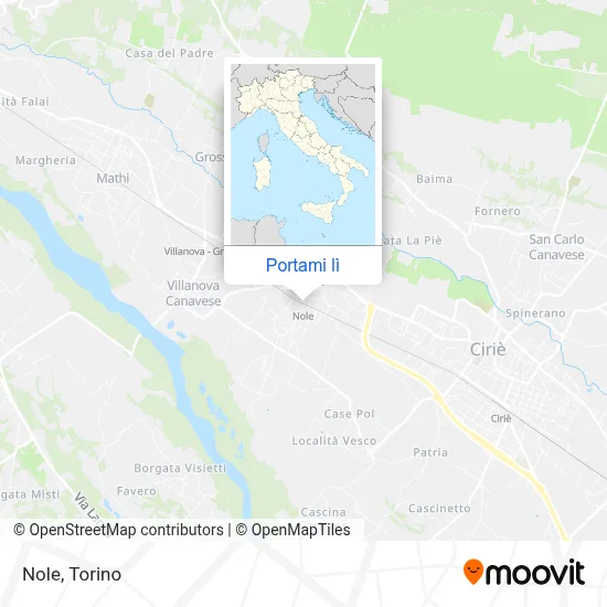 Mappa Nole