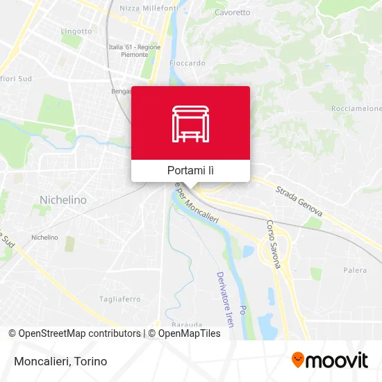 Mappa Moncalieri