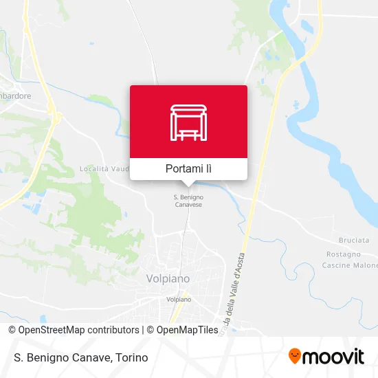 Mappa S. Benigno Canave