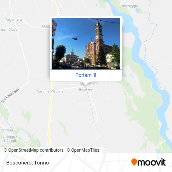 Mappa Bosconero