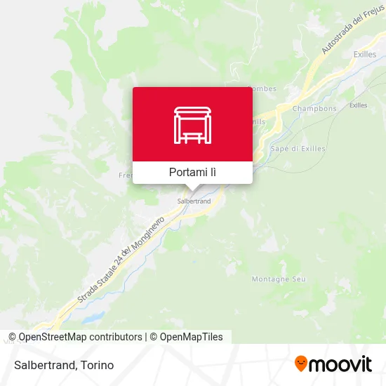 Mappa Salbertrand