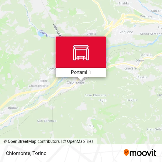 Mappa Chiomonte