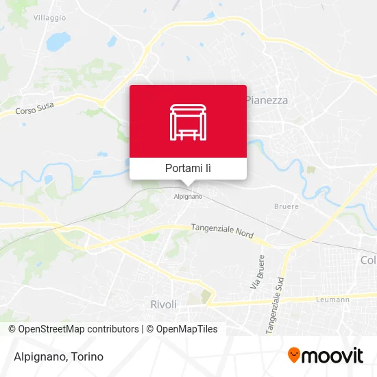 Mappa Alpignano