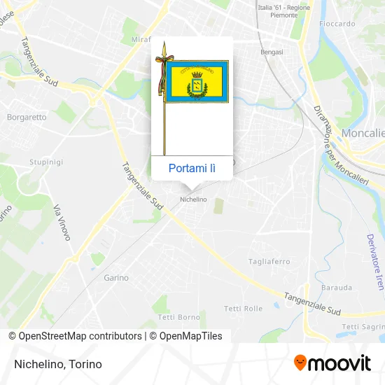 Mappa Nichelino