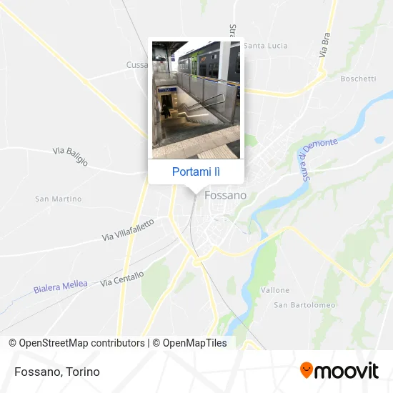 Mappa Fossano