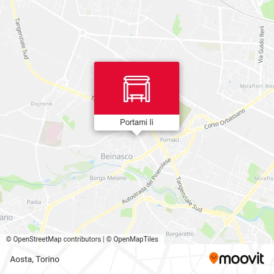 Mappa Aosta