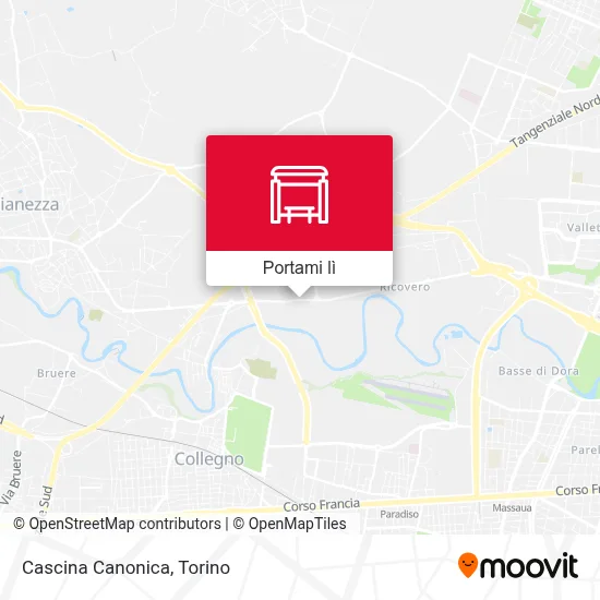 Mappa Cascina Canonica