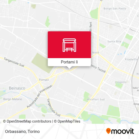 Mappa Orbassano